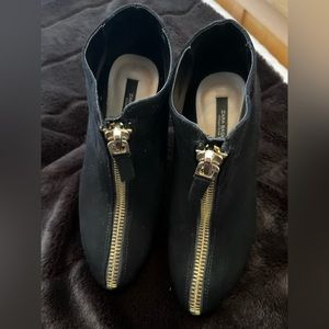 3 X $22, Black ankle suede like boot